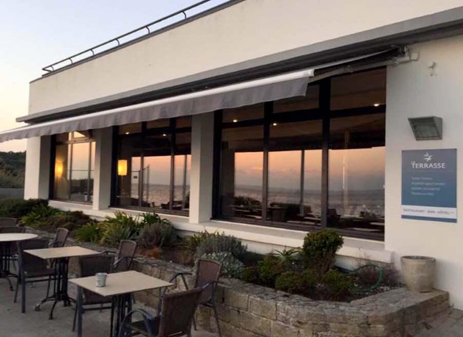 Logis Hotel & Restaurant Les Mouettes - Larmor Plage, Proche De Lorient Buitenkant foto