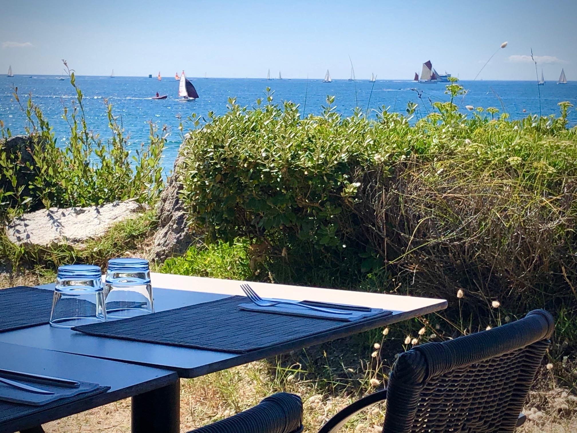 Logis Hotel & Restaurant Les Mouettes - Larmor Plage, Proche De Lorient Buitenkant foto