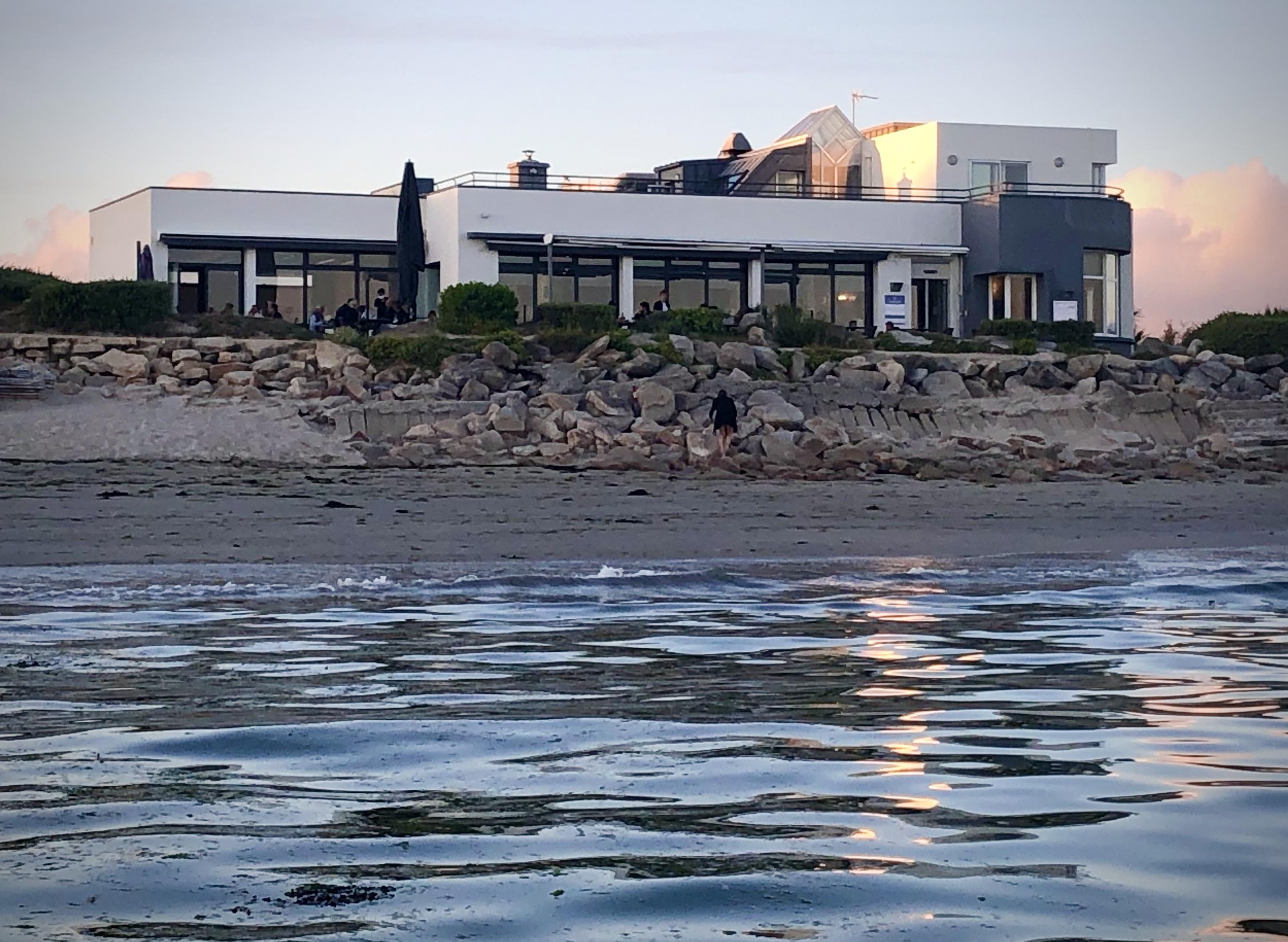 Logis Hotel & Restaurant Les Mouettes - Larmor Plage, Proche De Lorient Buitenkant foto